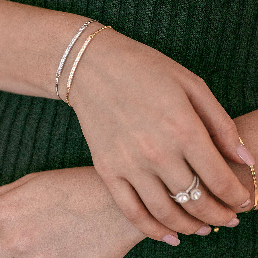 curved bar bracelet