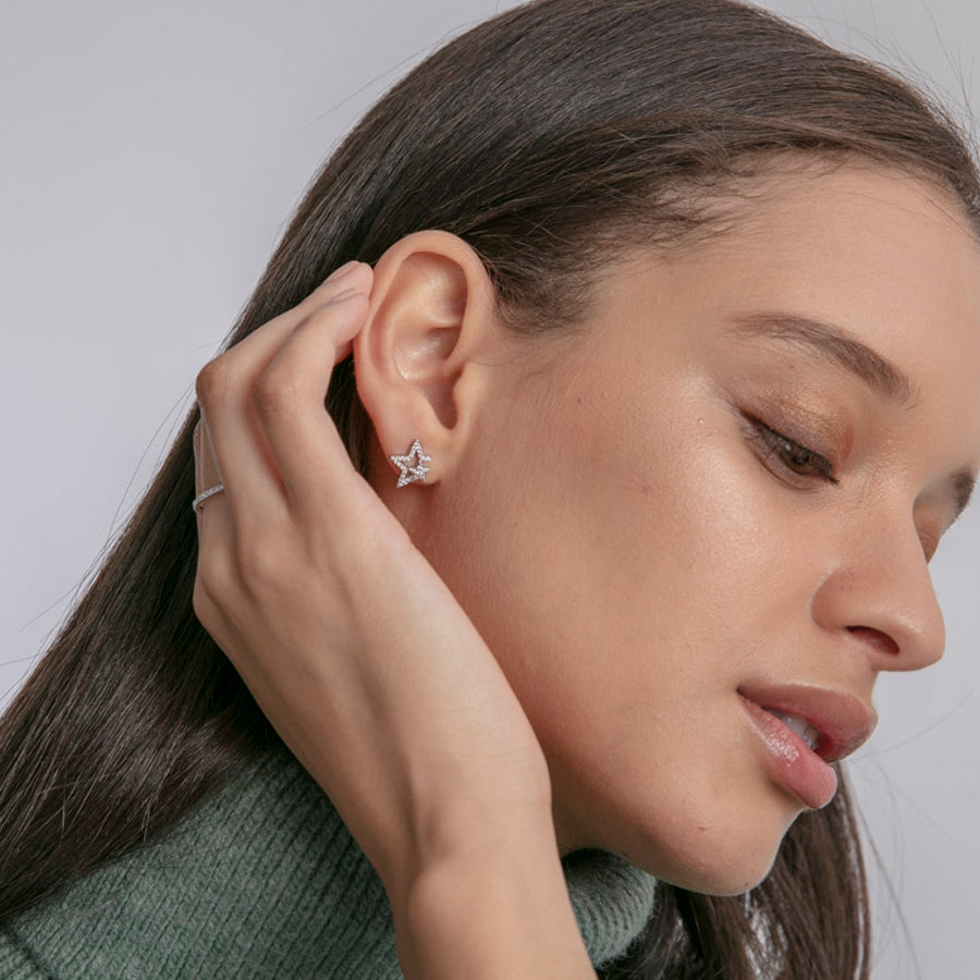 star stud earrings