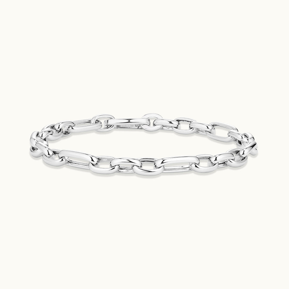 oval link bracelet