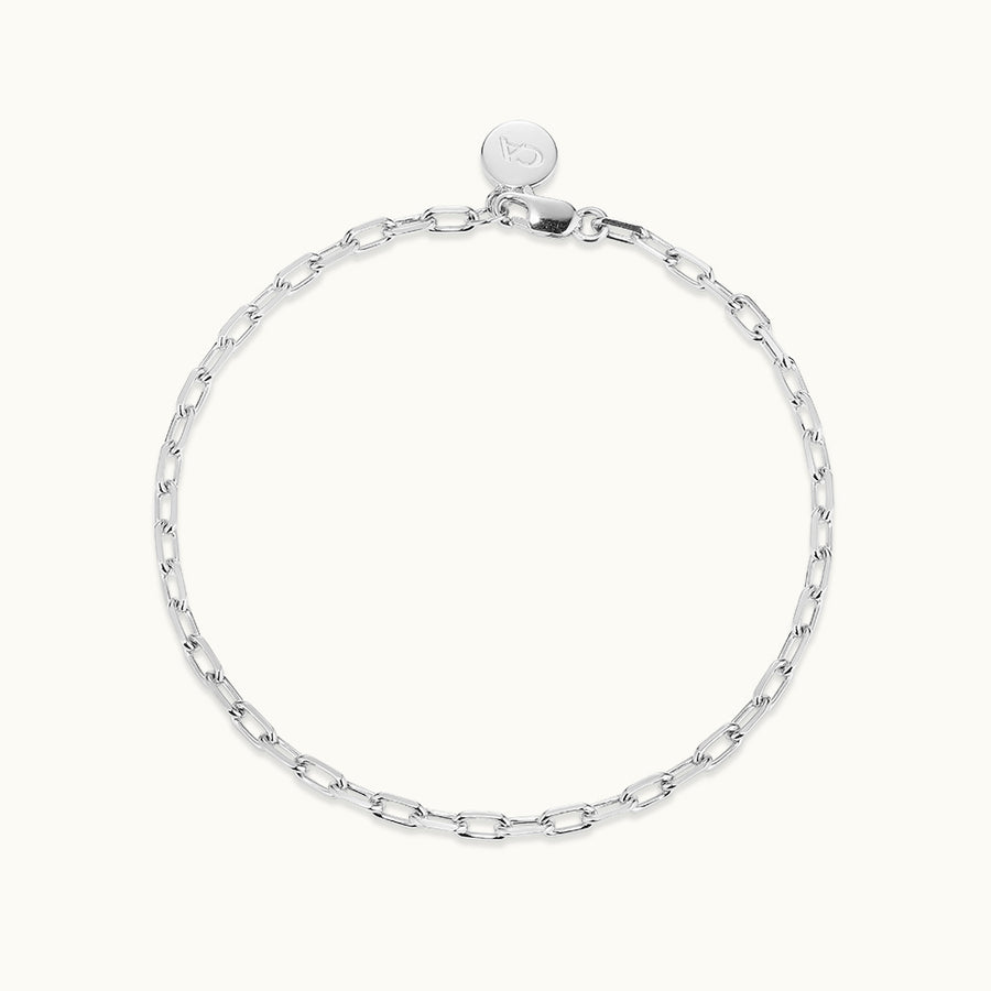 Rectangle Chain Link Bracelet