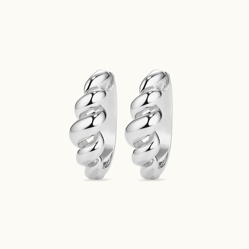 Twist Hoop Earring