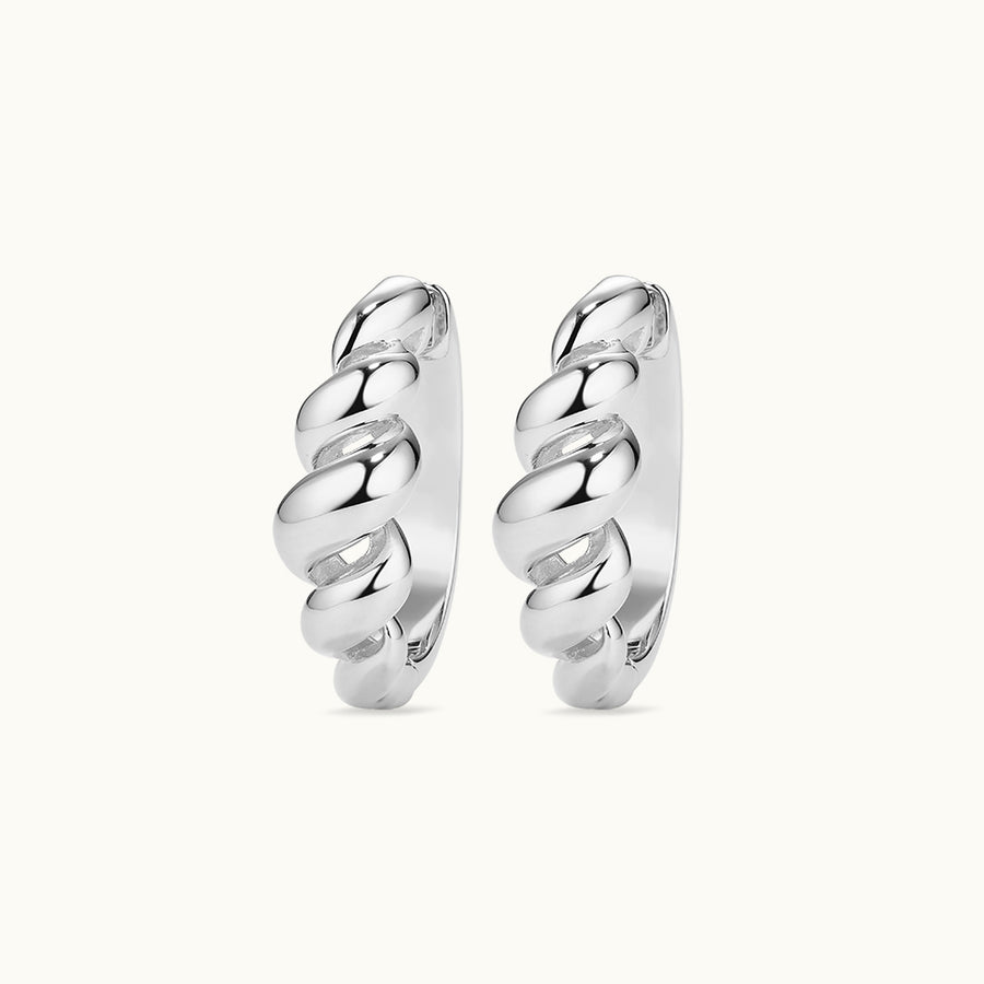 Twist Hoop Earring