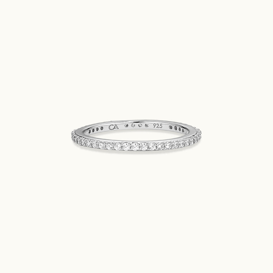 Gemstone Eternity Ring