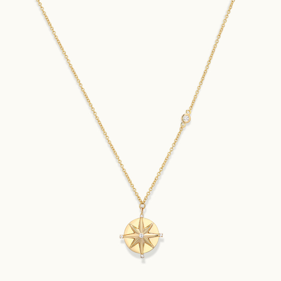 north star pendant necklace