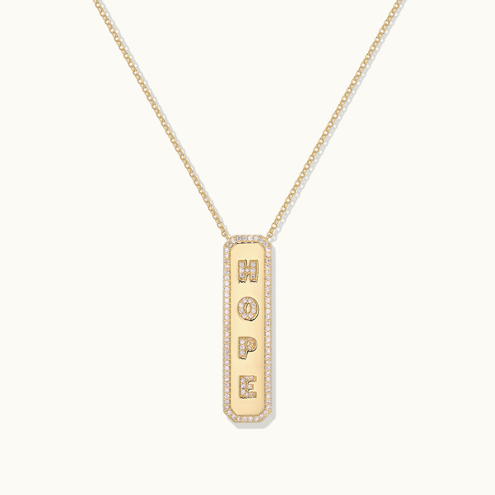 HOPE Slider Necklace