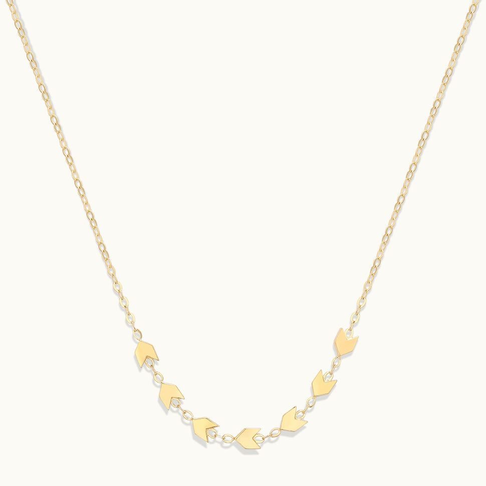 chevron necklace