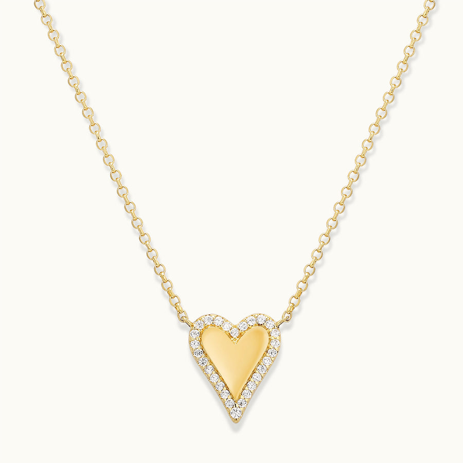 Gold Heart Necklace