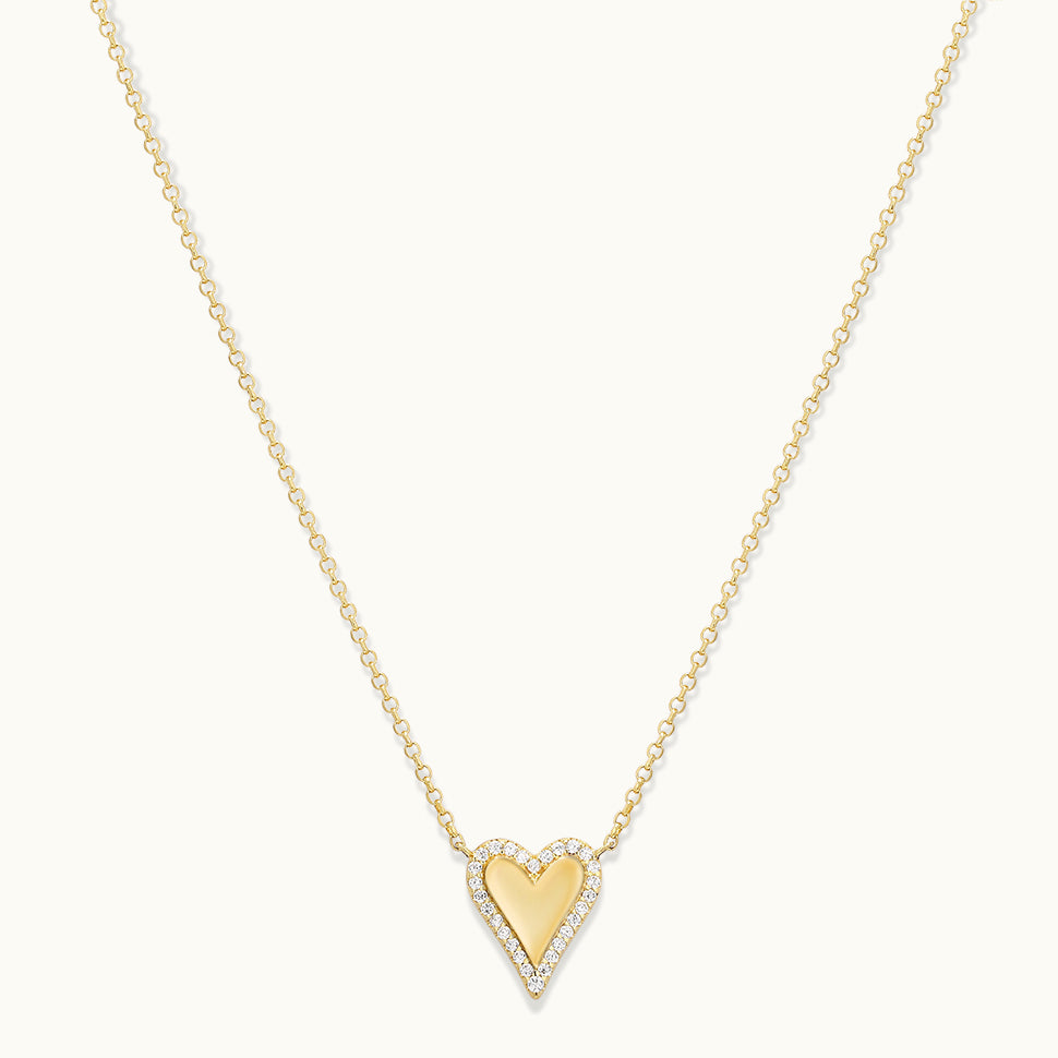 Gold Heart Necklace