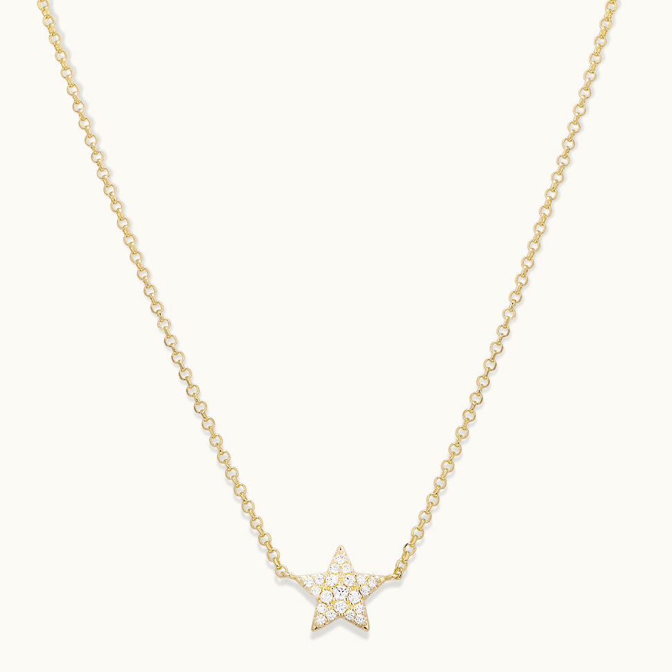 Dainty Star Pendant Necklace