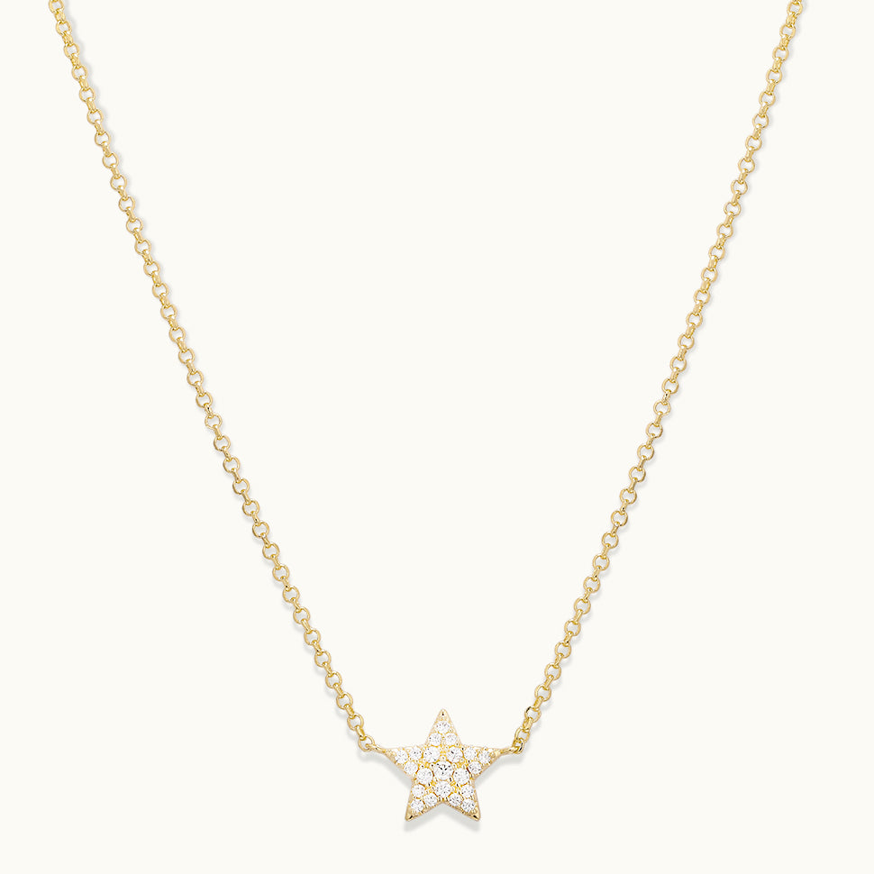 Dainty Star Pendant Necklace