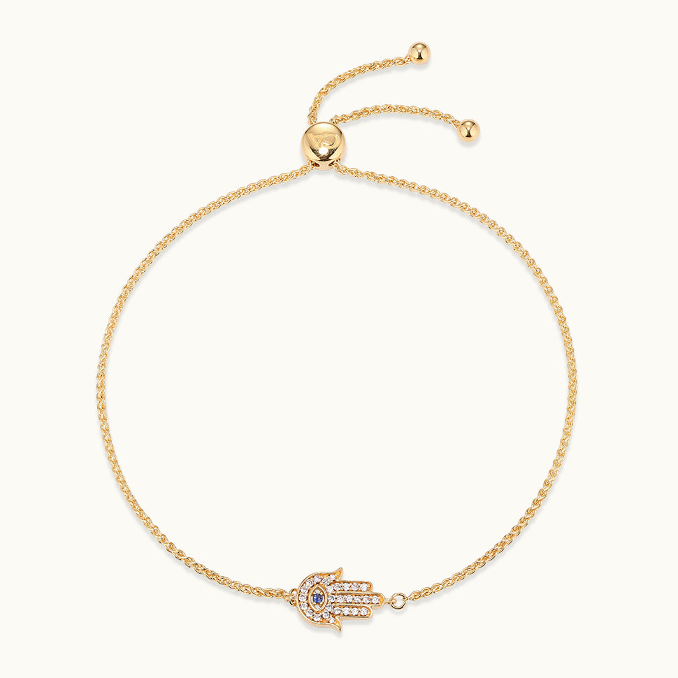 Hamsa Hand Charm Bracelet
