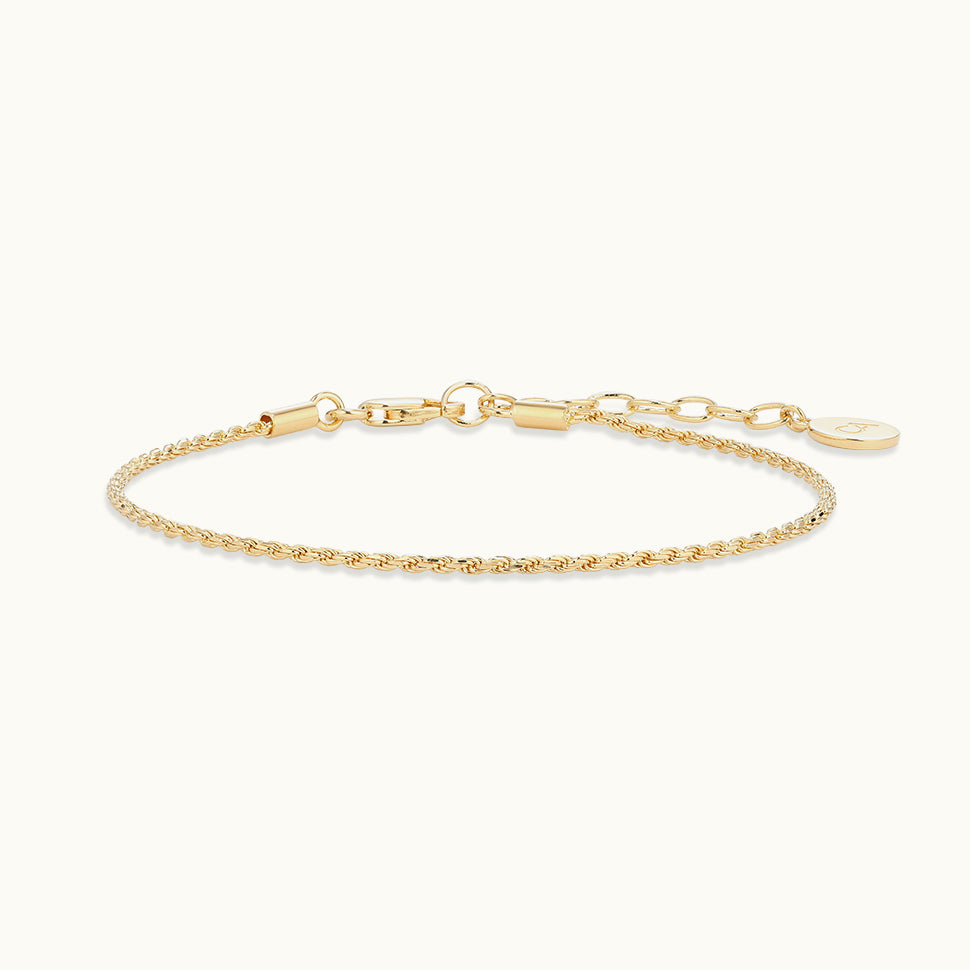 Twist Rope Chain Bracelet