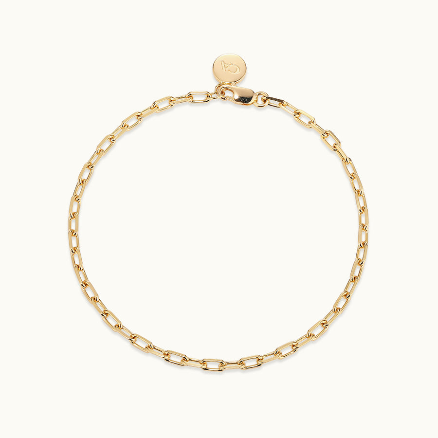 Rectangle Chain Link Bracelet