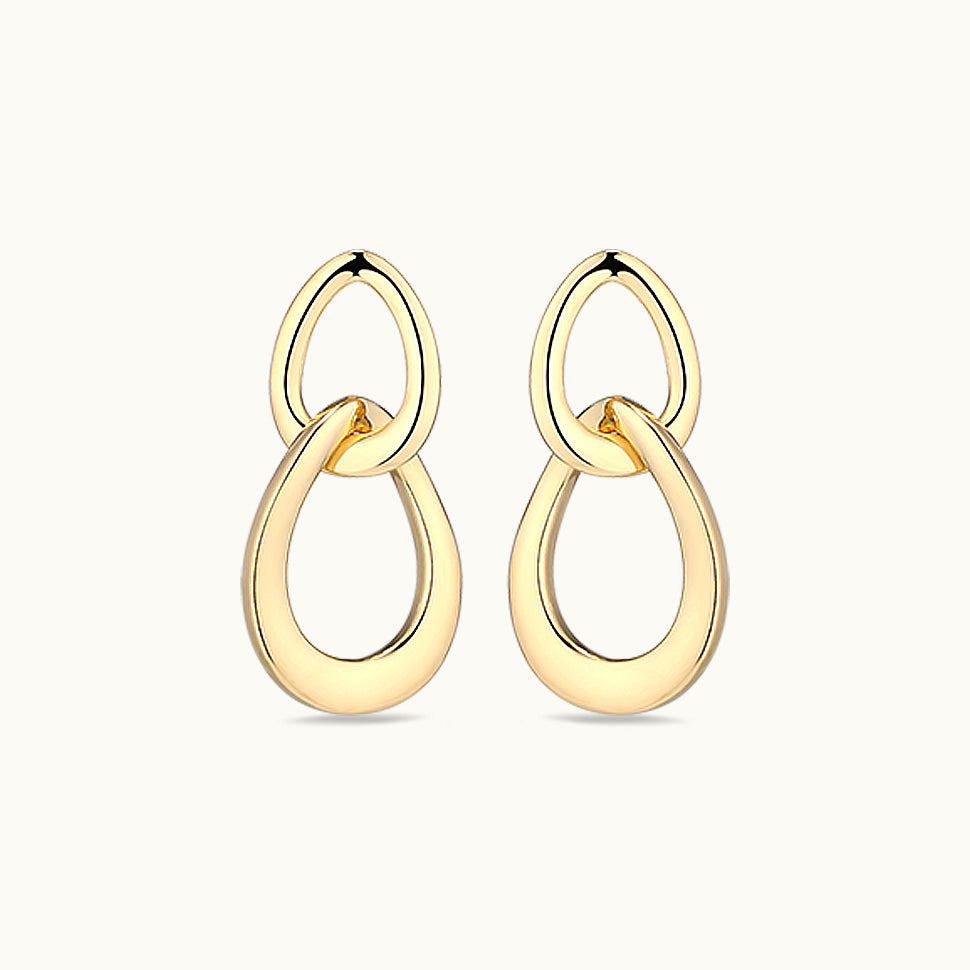 Double Chain Link Earring