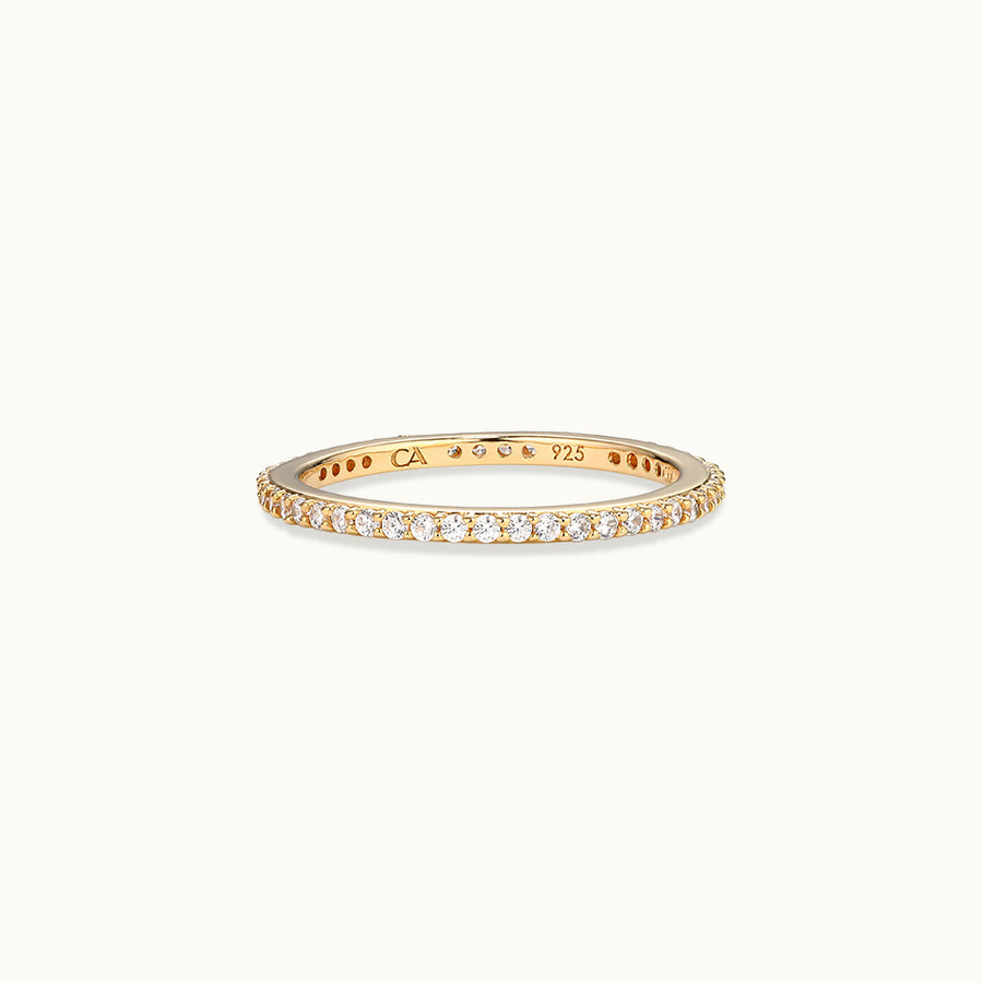 Gemstone Eternity Ring