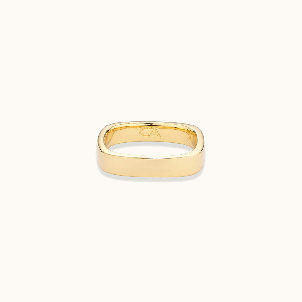 square ring band