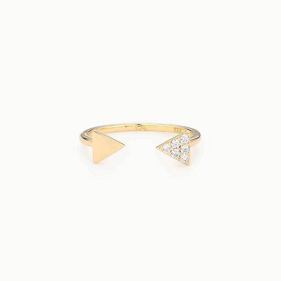 Triangle Open Ring