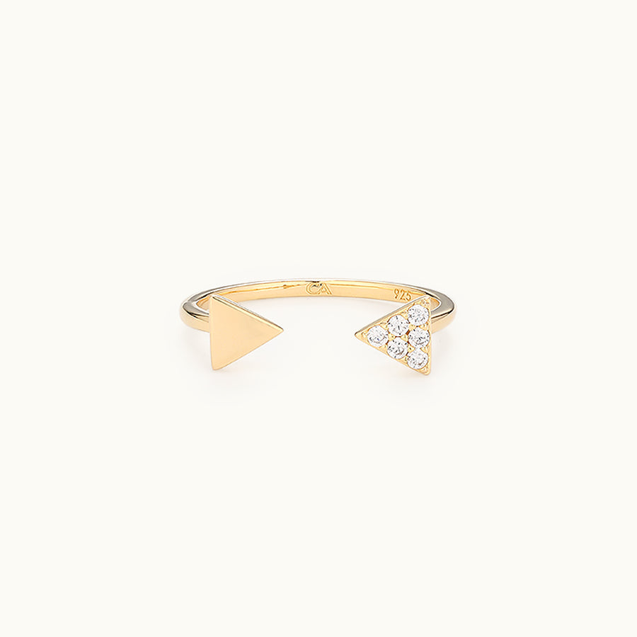 Triangle Open Ring