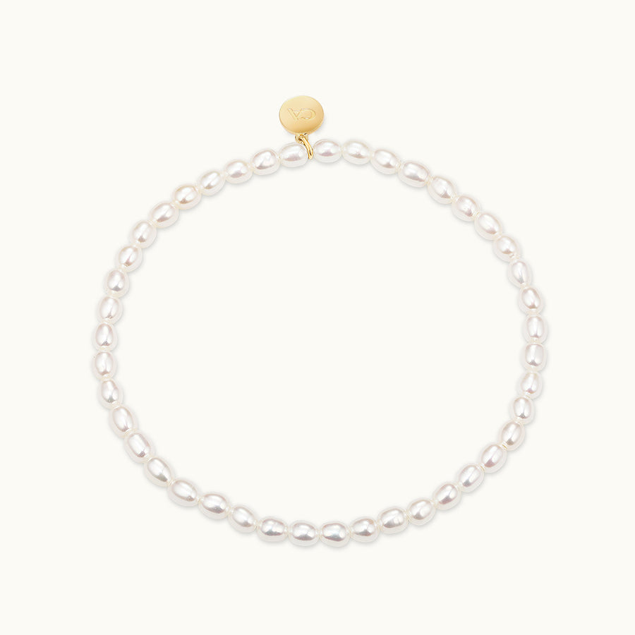 Dainty Freshwater Pearl Bracelet